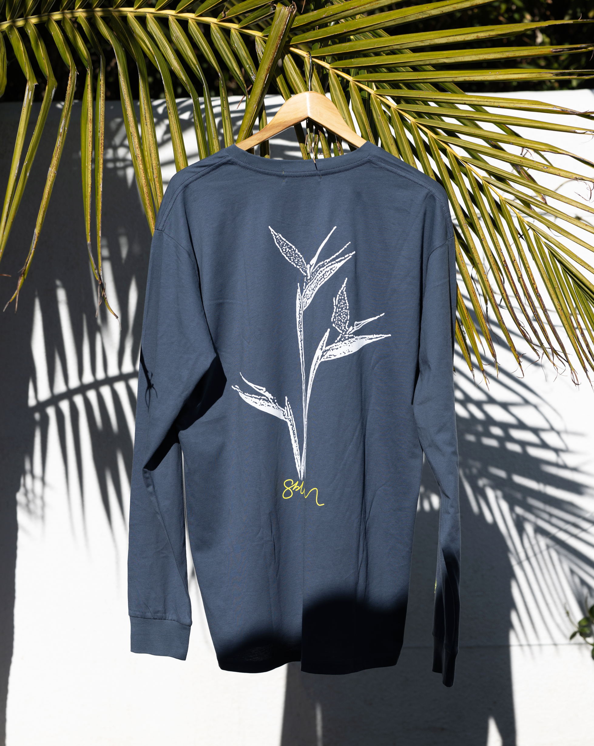 Bouquet of Paradise Tee (Slate Blue)